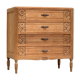 Commode Art déco chêne massif 1920