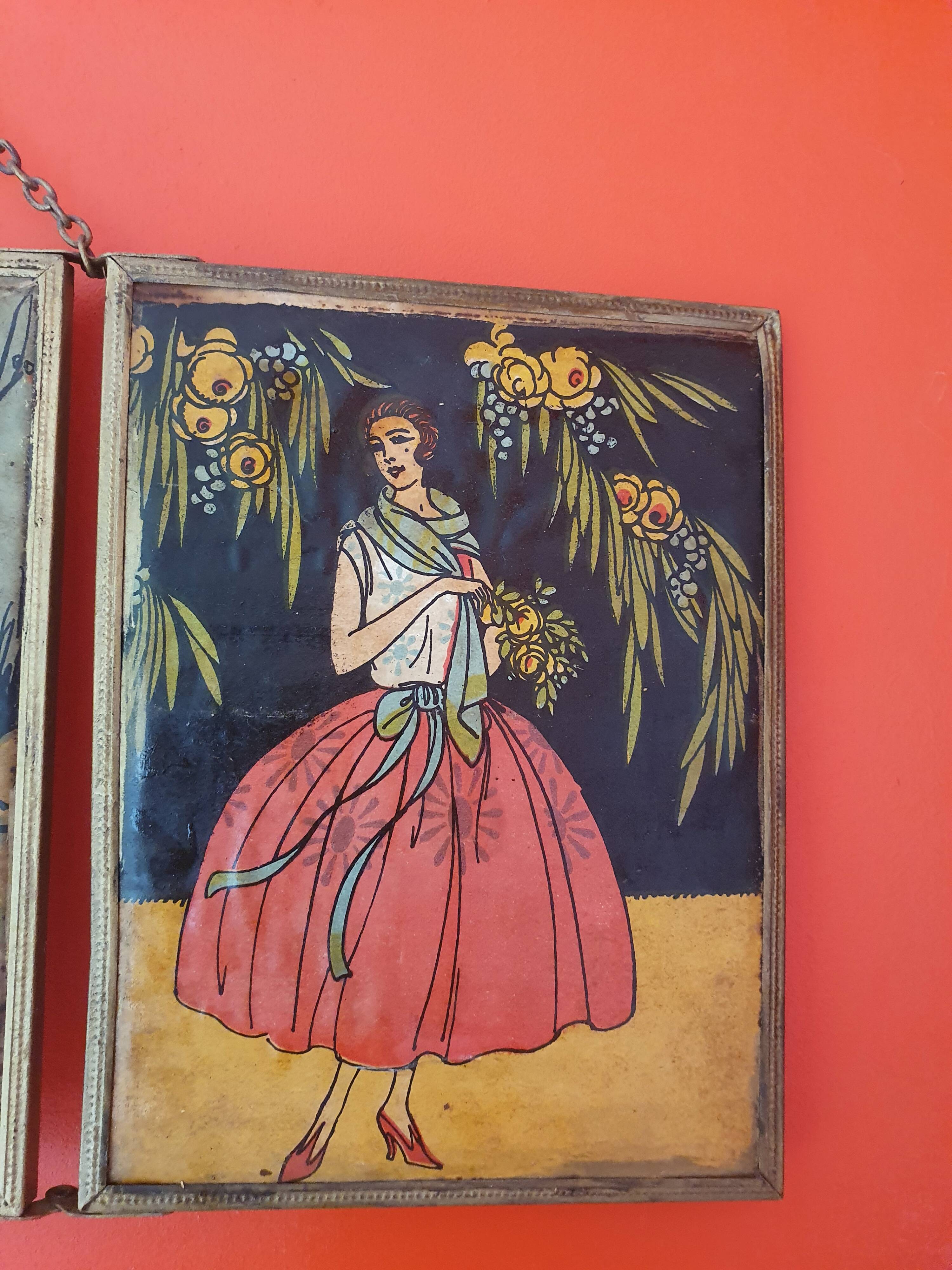 Barber triptych mirror