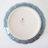 Salad bowl green circular pattern