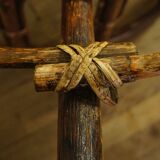 Armchair Papasan in rattan XL