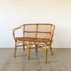 Rattan 2 seater sofa
