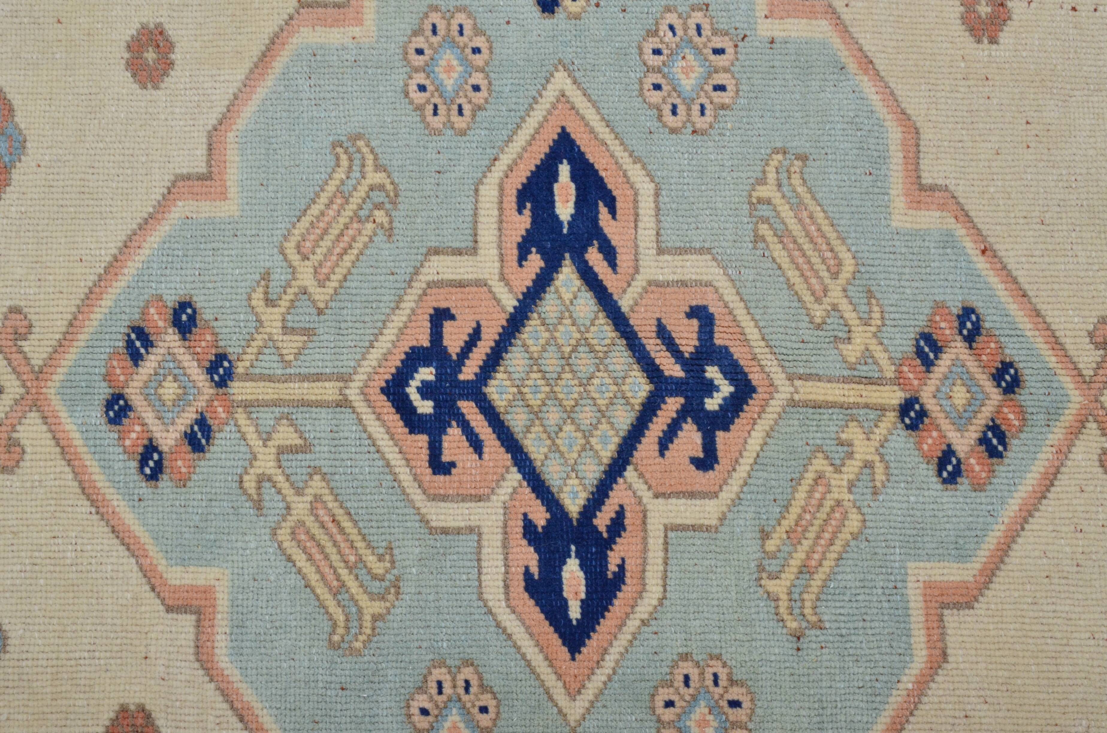 Vintage hand-knotted bohemian rug sku 3521