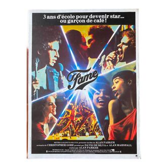 Original cinema poster "Fame" Alan Parker 40x60cm 1980