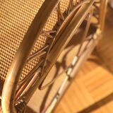 Rattan bedside