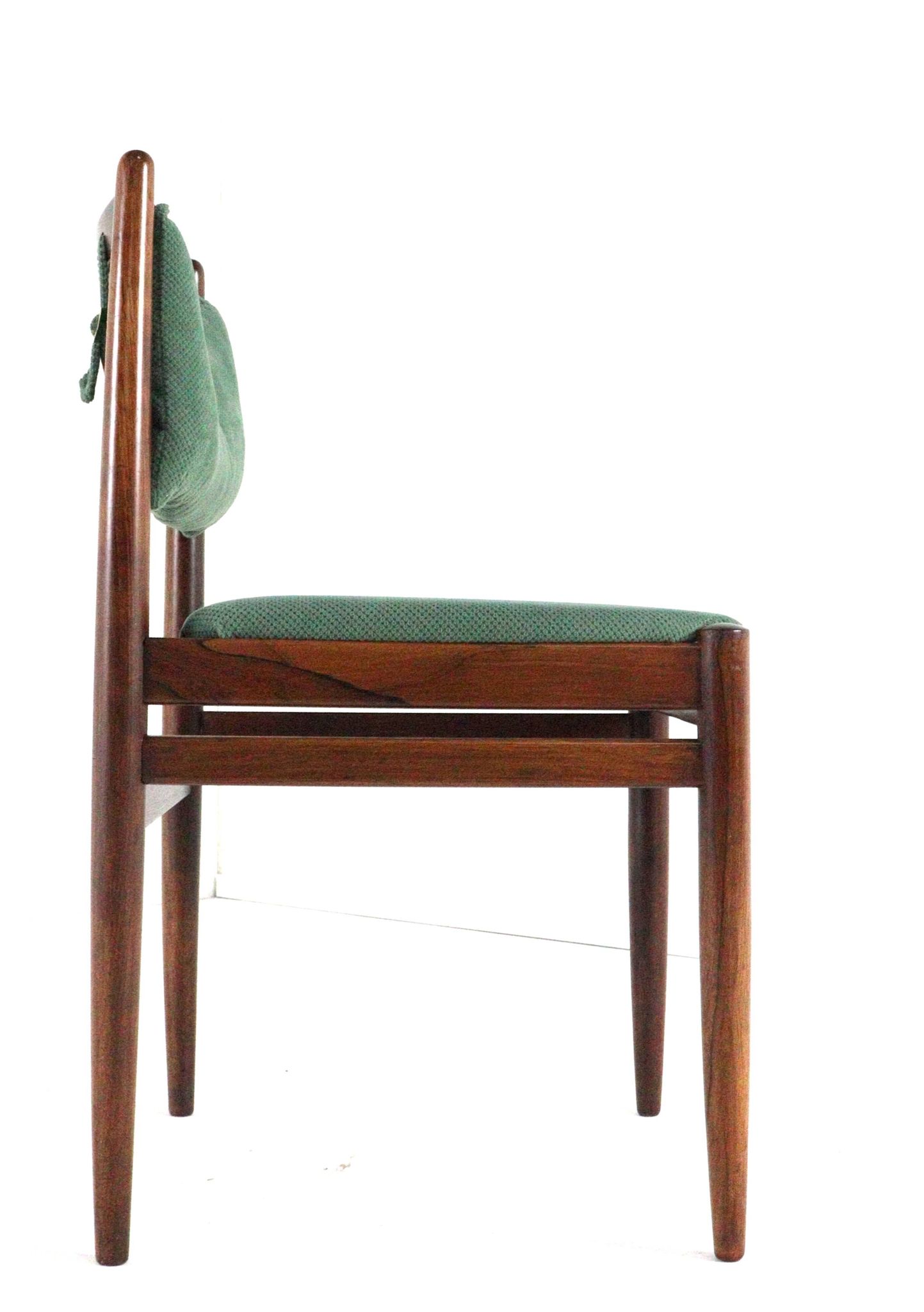 Ensemble de 4 chaises en palissandre 'Quern' - style moderne du milieu du siècle