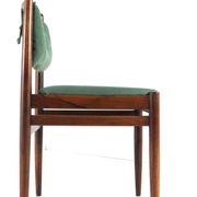 Ensemble de 4 chaises en palissandre 'Quern' - style moderne du milieu du siècle