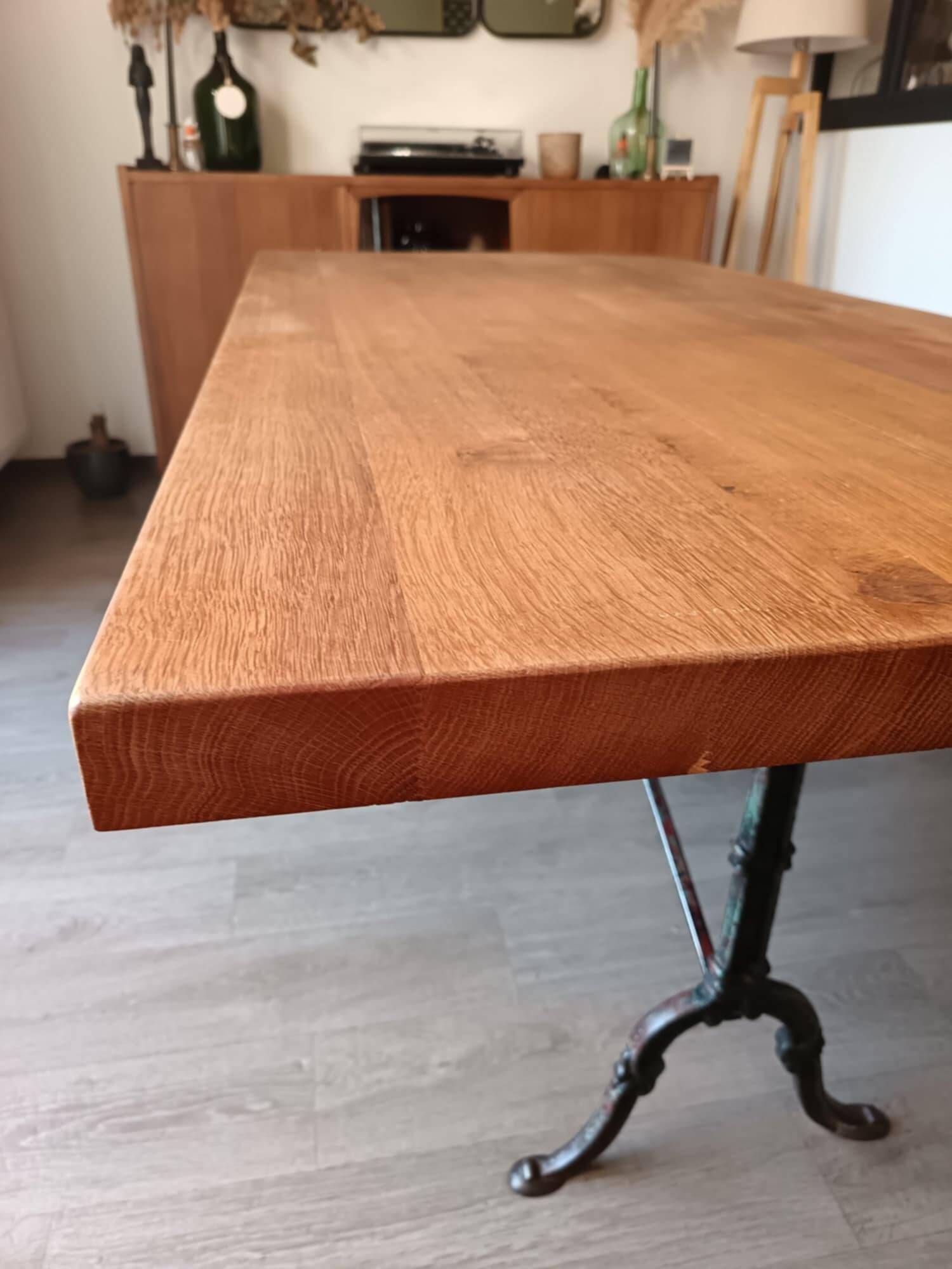 Oak bistro table