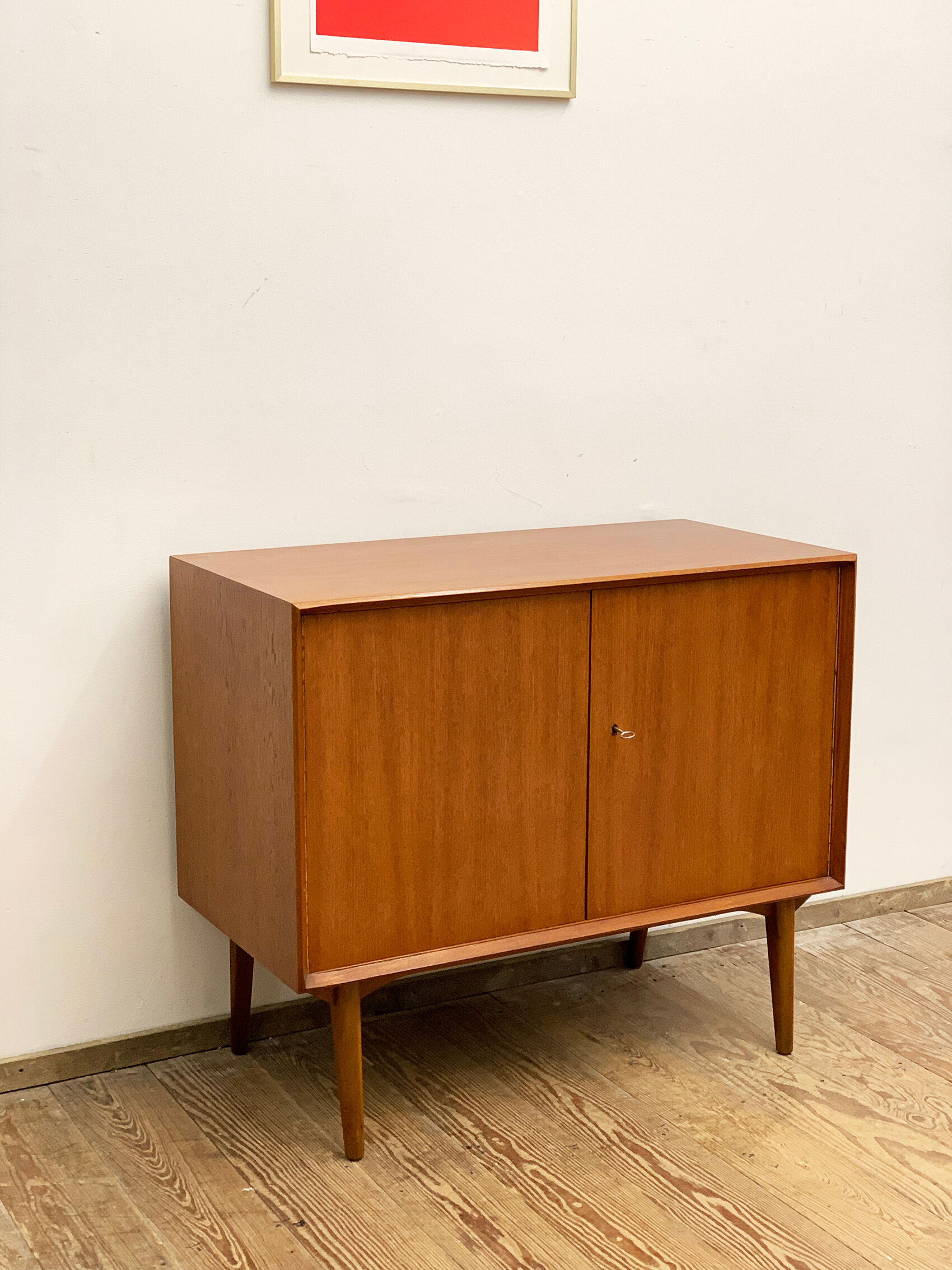 Mid-Century Teak Sideboard by Rex Raab for Wilhelm Renz, Germany, 1950s