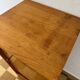 Meuble classeur rideau bois années 60
