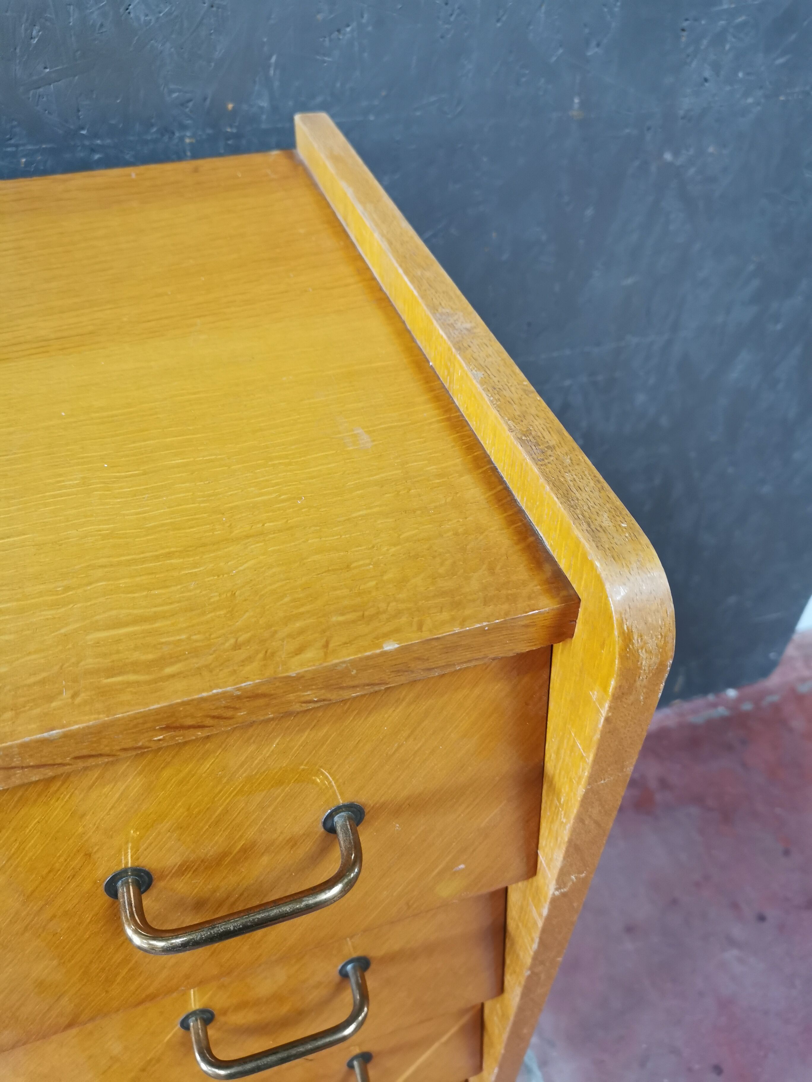 Commode vintage en chêne des années 50/60
