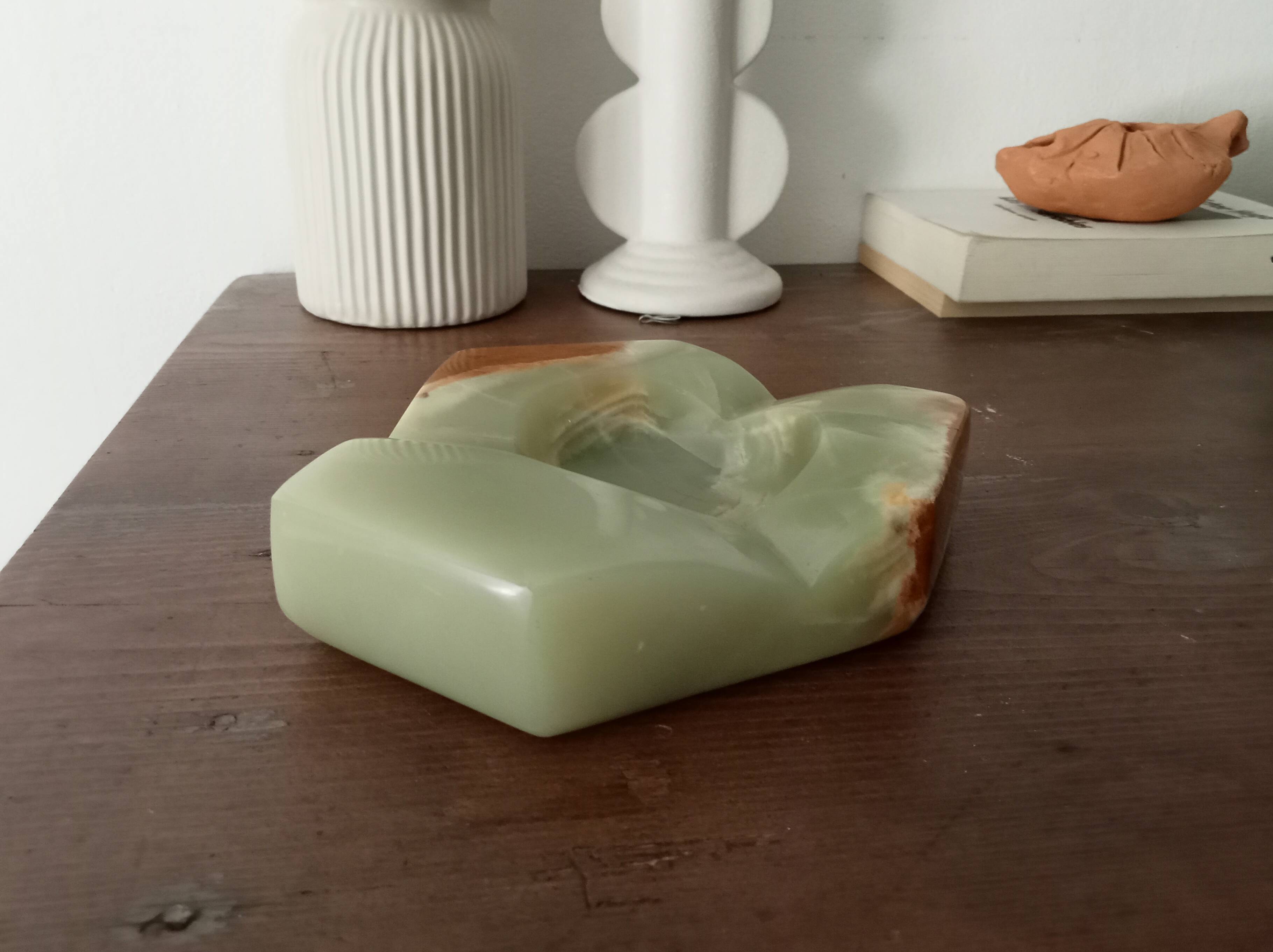 Italian Onyx Ashtray from the 50s