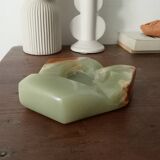 Cendrier italien en Onyx années 50