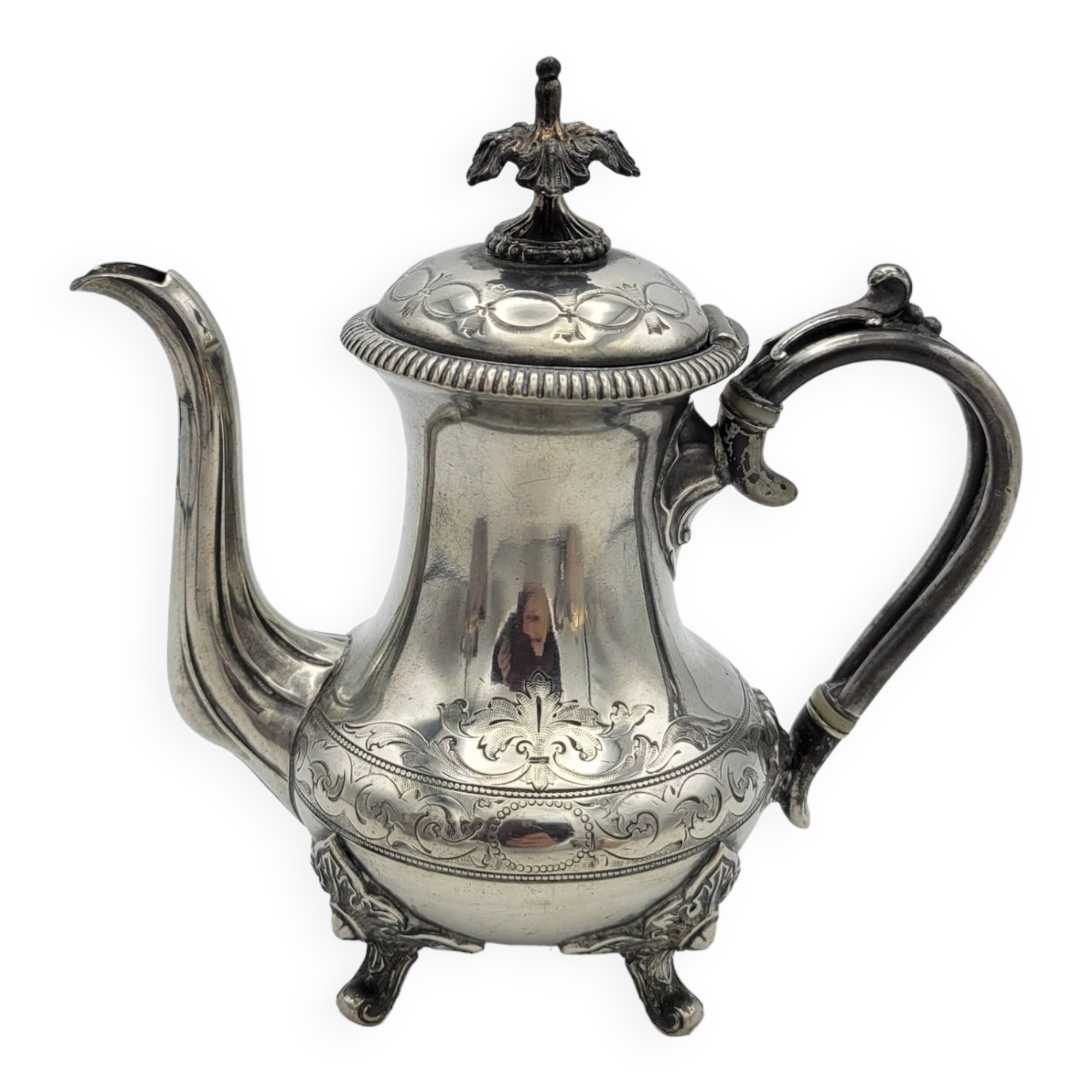 James Dixon & Sons silver teapot