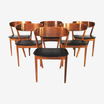 Sibast model 7 chairs