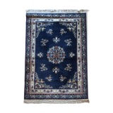 Oriental Persian carpet midnight blue 170x120cm