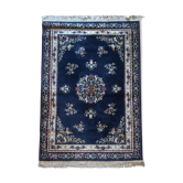 Tapis oriental persan bleu nuit 170x120cm
