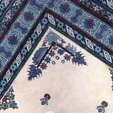 Tapis berbère tunisien vintage en laine fait main – 199 x 252 cm - 1C1035