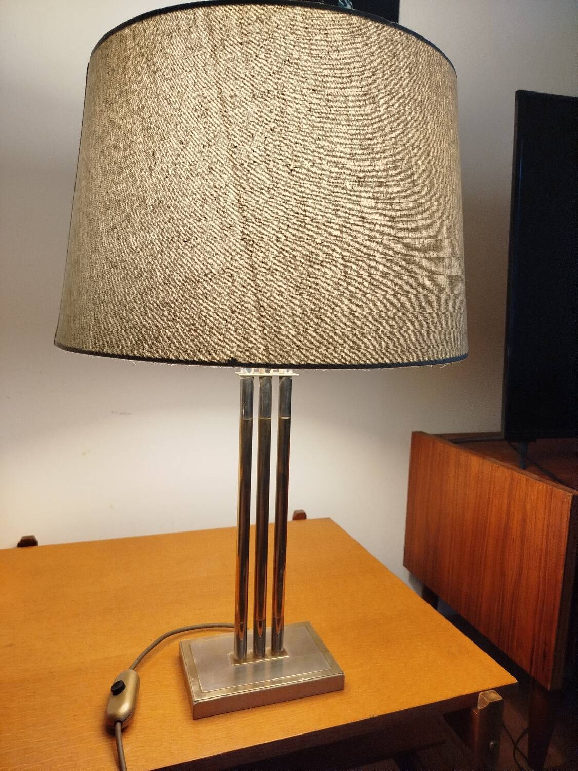 Large Hollywood Regency table lamp – 1970s