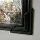 Miroir Gustavien en Bois Vintage, Années 40