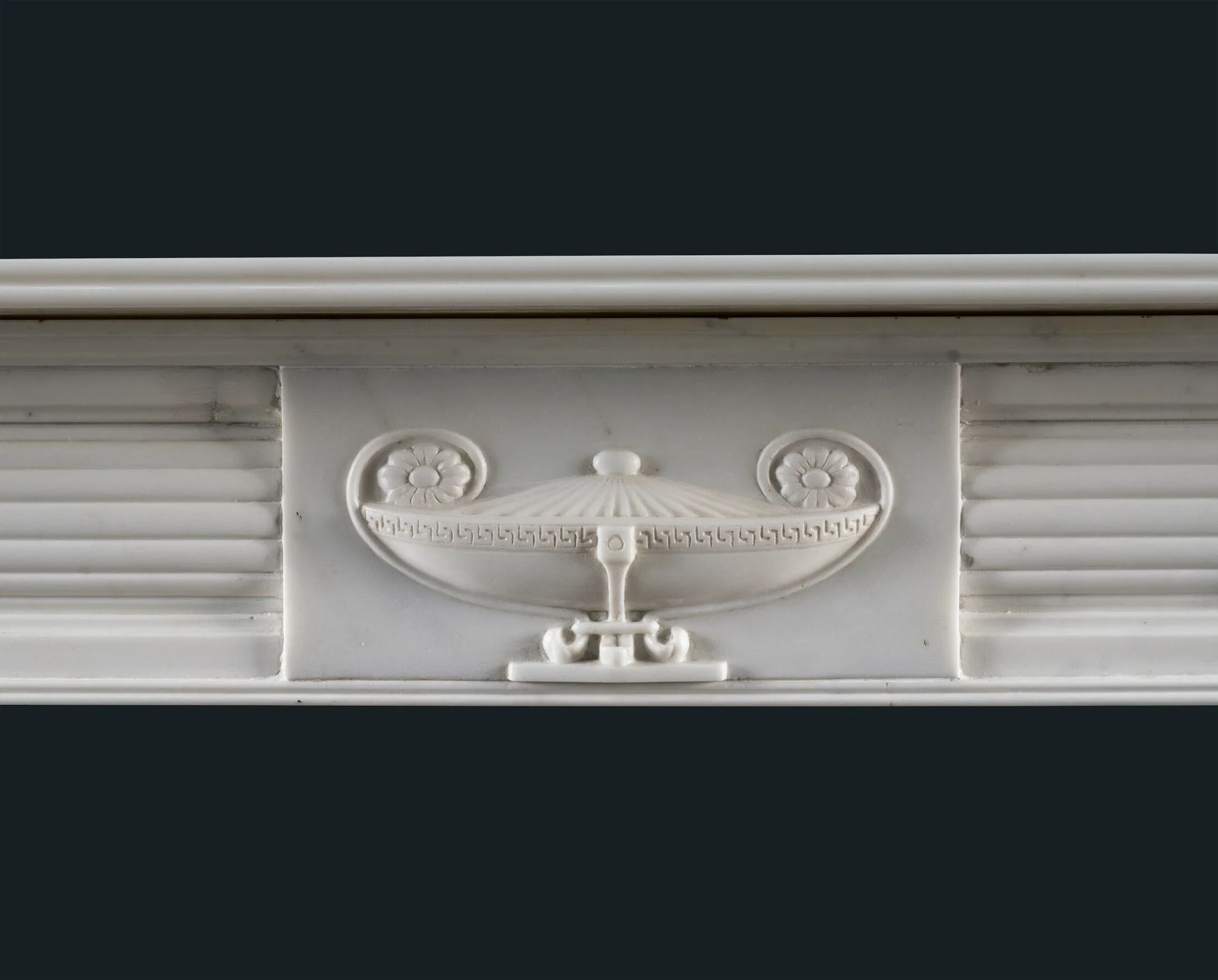 Georgian Statuary Marble Fireplace Surround
