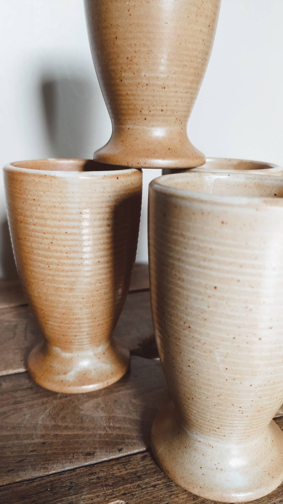 Set of 5 mazagrans • Grès Village