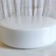 Bauhaus style ceiling or wall light in opaline glass - mid-20th century