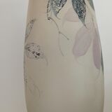 Vase in glass paste