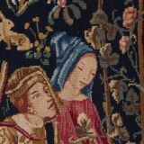 "The Harvest" handmade tapestry from the 20th century