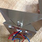 Pair of metal wall light