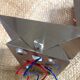 Pair of metal wall light