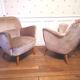 Paire de fauteuils des années 50/60
