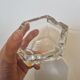 Bohemian crystal ashtray from 1970