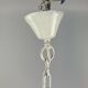 70s lamp light hanging lamp ceiling lamp space age design plastic 60s