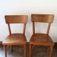 Lot de 2 chaises bistrot Baumann