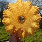 Old abat-jour clichy chandelier rises and lowers claw suspension