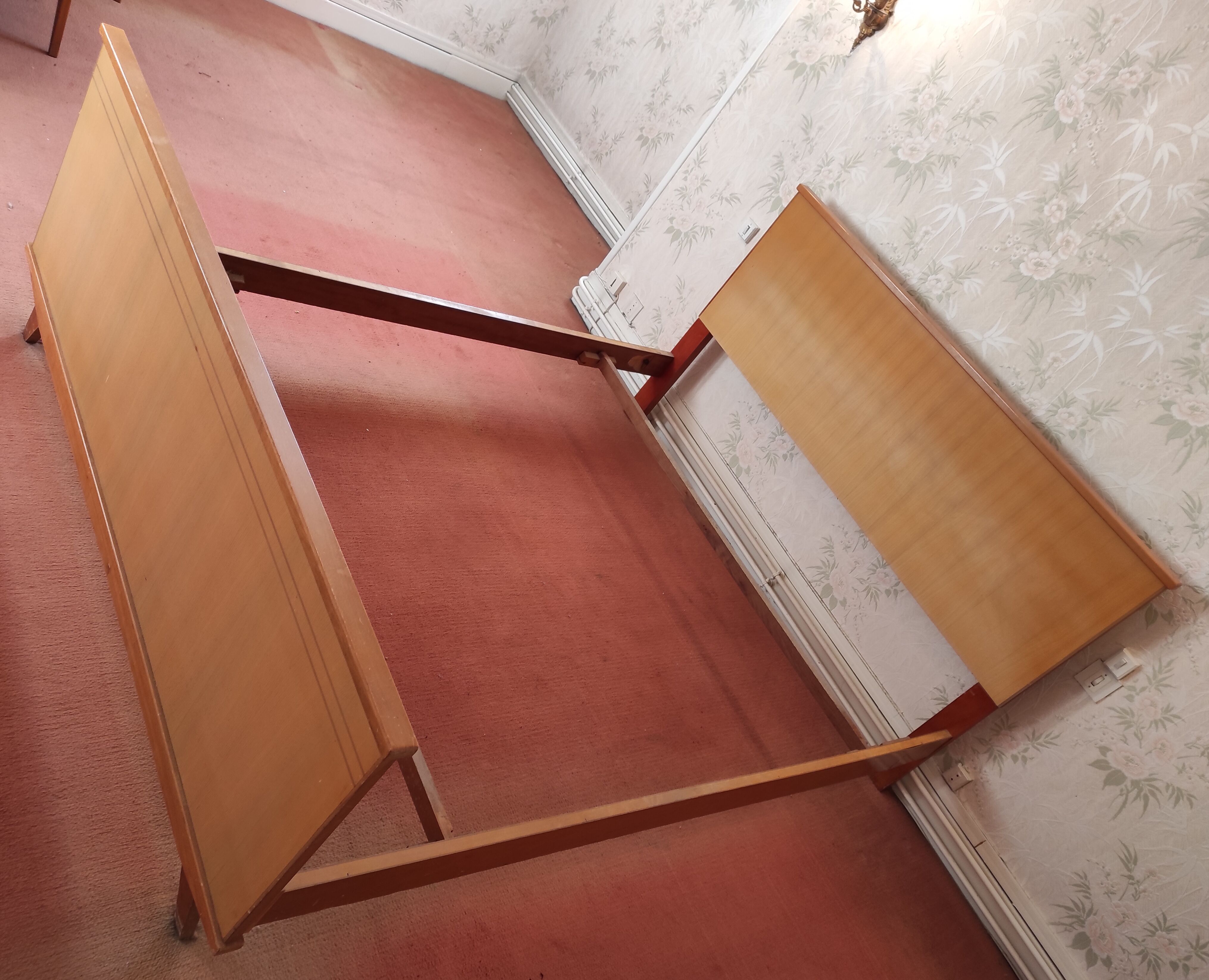 Scandinavian style bed 1960