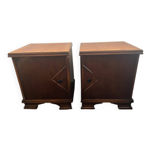 Paire tables chevet