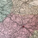 Geographic map of the Somme