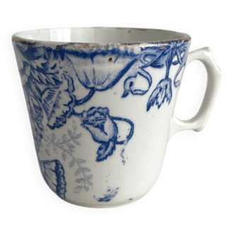 Saint Amand “Floral” old iron earth coffee cup