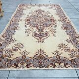 Decorative Turkish Area Vintage Rug skusku835