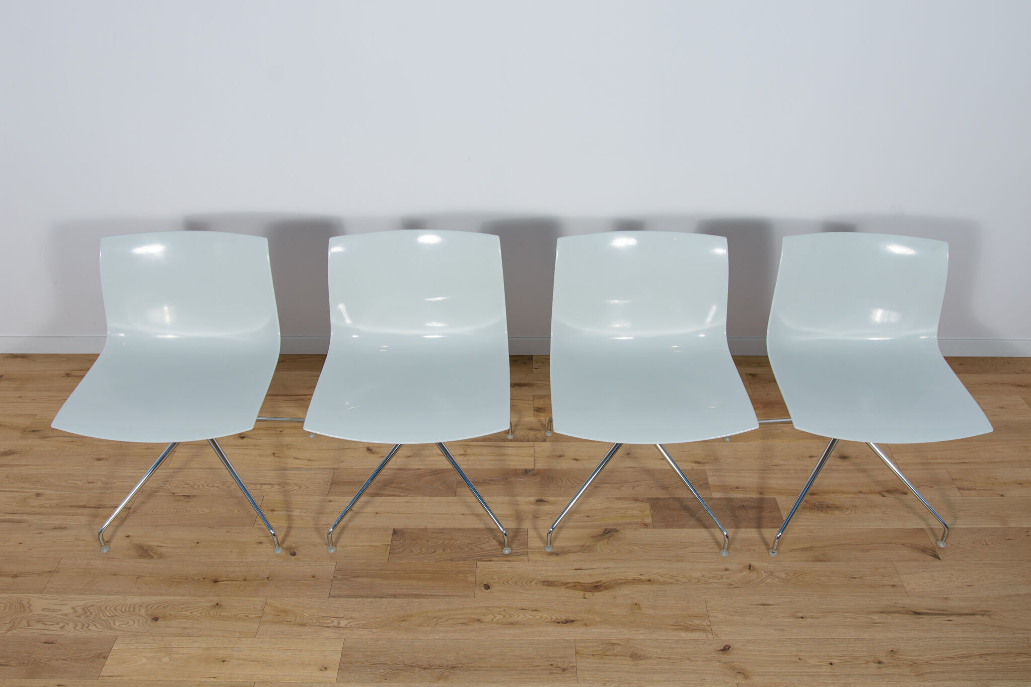 Catifa 53 Chairs Desk by Lievore Altherr Molina for Arper, 2000s, Set of 4