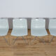 Catifa 53 Chairs Desk by Lievore Altherr Molina for Arper, 2000s, Set of 4