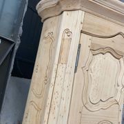 Louis XV buffet in raw wood