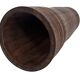 Vintage umbrella stand - holder oak basket storage design 60's minimalist