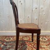 Set of 4 Louis Philippe caned chairs