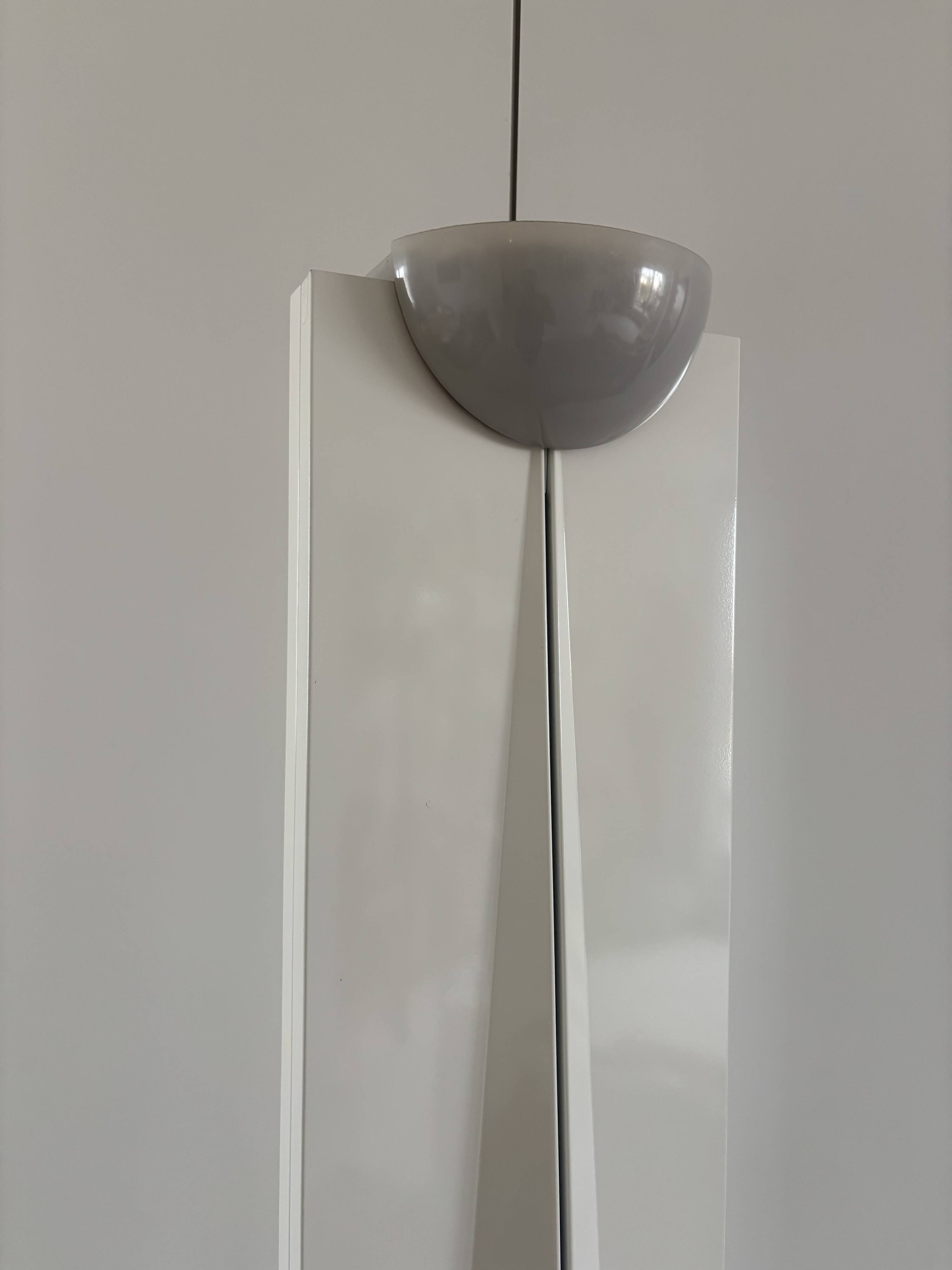 Sculptural floor lamp, 1980