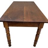 Louis Philippe oak bistro table, 19th century