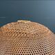 Woven rattan pendant lampshade
