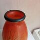 old vase signed henri martin painted by hand