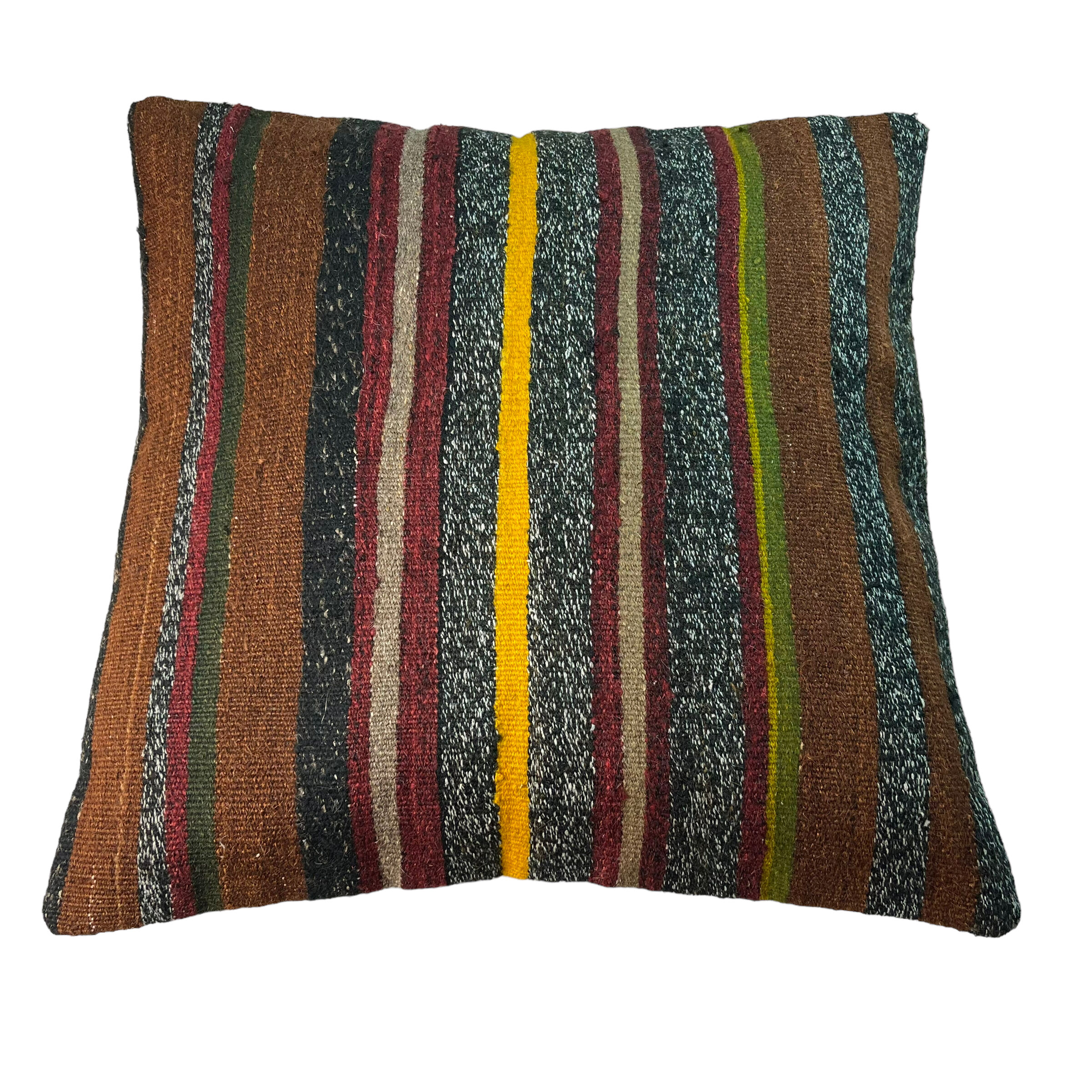 Housse de coussin kilim turc vintage, 60 x 60 cm